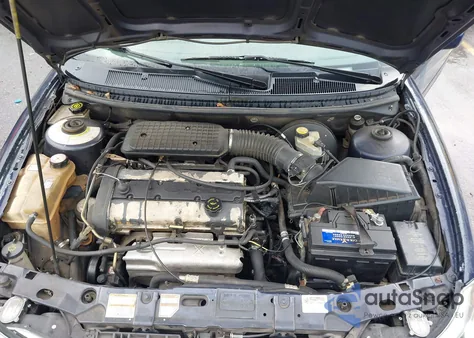 1998 Ford Contour Lx from USA, damaged, VIN 3FAFP663XWM122628